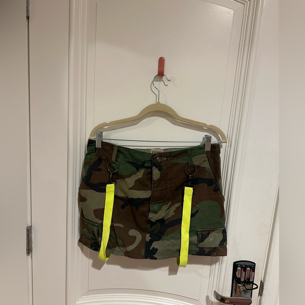 LF Camo Miniskirt